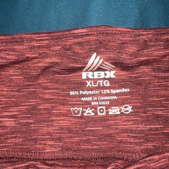 RBX Maroon Leggings - Picture 3 of 4